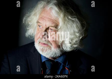 Oslo, Norvège 20151109. Auteur Edvard Hoem. Photo: Grotte de Végard Wivestad / NTB scanpix Banque D'Images