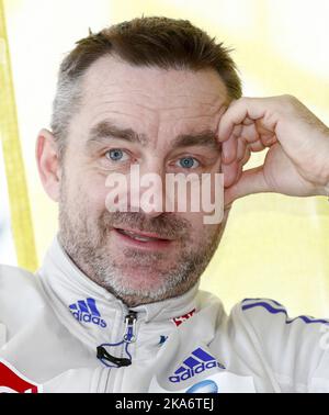 Lahti, Finlande 20170227. FIS Championnats du monde de ski nordique 2017 Lahti. L'entraîneur de saut à ski Clas Brede Braathen le lundi photo: Terje Pedersen / NTB scanpix Banque D'Images