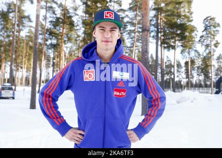 Lahti, Finlande 20170227. FIS Championnats du monde de ski nordique 2017 Lahti. Saut à ski. Daniel Andre Tande , lundi. Photo: Terje Pedersen / NTB scanpix Banque D'Images