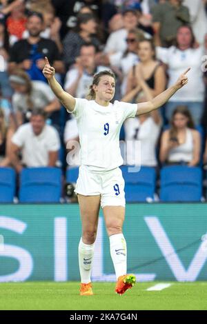 Brighton, Royaume-Uni 20220711. Ellen White en Angleterre lors du match DES FEMMES DE l'UEFA EN EURO entre l'Angleterre et la Norvège à Brighton. Photo: Terje Pedersen / NTB Banque D'Images