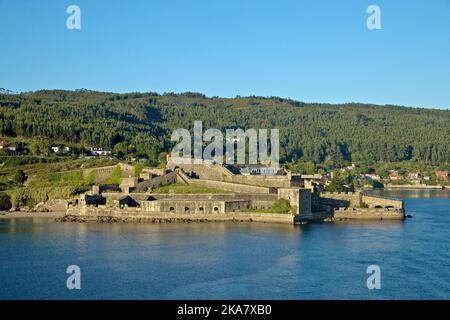 Château de San Felipe, (Castelo de San Felipe) Ferrol, Espagne, Galice Banque D'Images