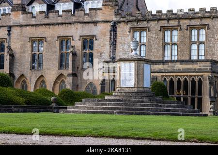 Tombeau de Boatswain, abbaye de Newstead, tinghamshire, Angleterre, Royaume-Uni Banque D'Images