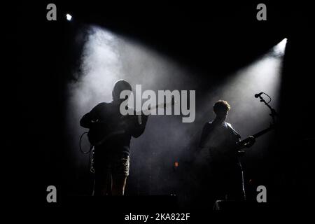 Copenhague, Danemark. 31st octobre 2022. Copenhague, Danemark. 31st, octobre 202. L'ensemble international de jazz et de JAM Snarky Puppy joue un concert au KB Hallen à Frederiksberg, Copenhague. (Crédit photo : Gonzales photo/Alamy Live News Banque D'Images