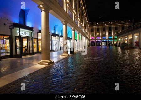 Covent Garden la nuit. Londres, Angleterre Banque D'Images