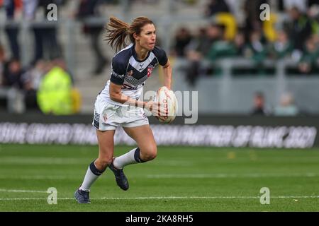 Courtney Winfield-Hill England lors de la coupe du monde de rugby féminine 2021 Match England Women vs Brazil Women au Headingley Stadium, Leeds, Royaume-Uni, 1st novembre 2022 (photo de Mark Cosgrove/News Images) Banque D'Images