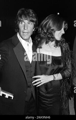 Henry Winkler avec sa femme, Stacey Weitzman Circa années 80 crédit: Ralph Dominguez/MediaPunch Banque D'Images