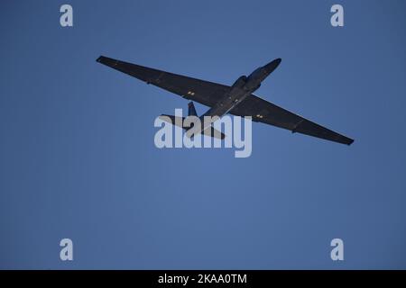 Lockheed U-2 'Dragon Lady' au-dessus de la tête Banque D'Images