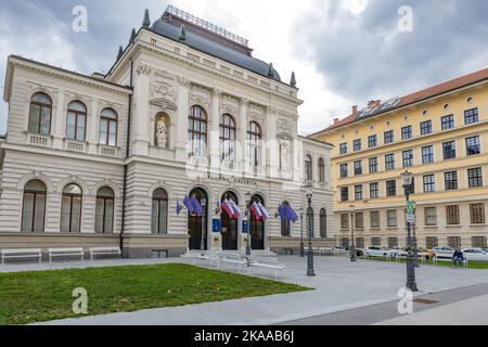 Galerie nationale, Narodna galerija, Ljubljana, Slovénie Banque D'Images