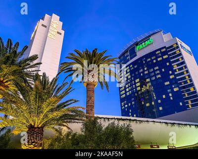 Palms Casino Resort aka Palms place Hotel à Las Vegas, Nevada, Etats-Unis. The Palms est le premier casino appartenant à une tribu amérindienne de Las Vegas. Banque D'Images