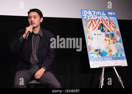 31 octobre 2022. 31st octobre 2022. Kazuaki Nomura, 31 octobre 2022 - le Festival international du film de Tokyo 35th. Conférence de presse pour le film 'J005311' à Tokyo, Japon sur 31 octobre 2022. Crédit : 2022 TIFF/AFLO/Alay Live News Banque D'Images