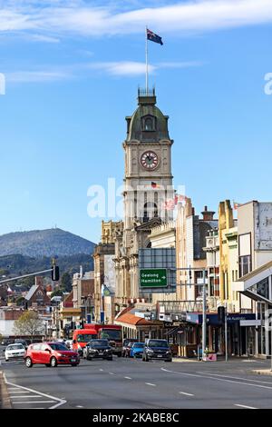 Ballarat Australie / en bas de la rue principale centrale de Ballarat, Sturt Street.The City End of Sturt Street est l'un des plus anciens quartiers de Ballarat. Il ha Banque D'Images