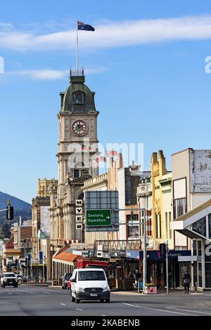 Ballarat Australie / en bas de la rue principale centrale de Ballarat, Sturt Street.The City End of Sturt Street est l'un des plus anciens quartiers de Ballarat. Il ha Banque D'Images