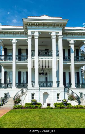 Plantation historique de Nottoway en Louisiane de l'extérieur Banque D'Images