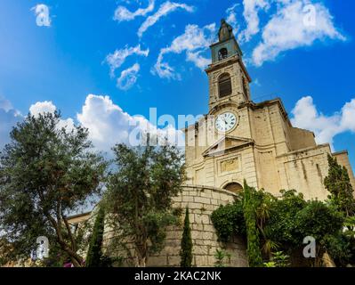 Église Saint Louis dans le quartier supérieur, à Sète en Occitanie, France Banque D'Images