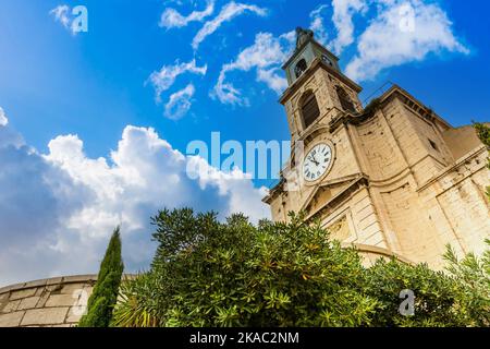 Église Saint Louis dans le quartier supérieur, à Sète en Occitanie, France Banque D'Images