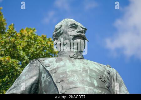 Denkmal Albrecht von Roon, Großer Stern, Tiergarten, Mitte, Berlin, Allemagne Banque D'Images