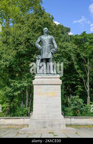 Denkmal Albrecht von Roon, Großer Stern, Tiergarten, Mitte, Berlin, Allemagne Banque D'Images