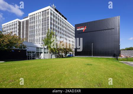 Energy House 2,0 - Université de Salford Banque D'Images