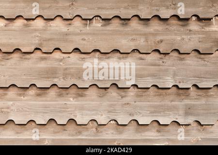 Mur en bois vintage avec motif géométrique décoratif, texture photo d'arrière-plan Banque D'Images