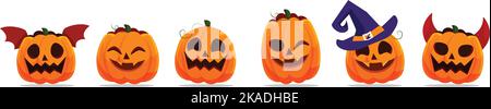 Bannière de vente ou modèle de publication pour les médias sociaux d'Halloween. Soldes d'Halloween. Illustration de Vecteur