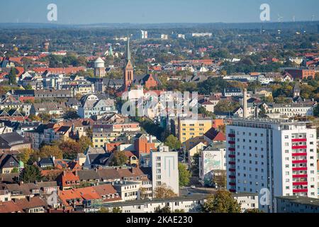 Bremerhaven, Allemagne. 12th octobre 2022. Le centre-ville de Bremerhaven. Credit: Sina Schuldt/dpa/Alay Live News Banque D'Images