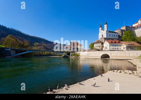 Château d'Aarburg près de Zurich, Suisse Banque D'Images