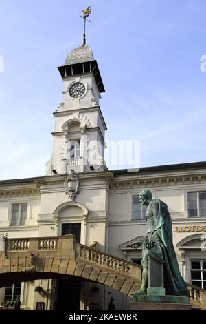 The Corn Exchange JD Weathercuillers pub, Market Square, Leicester City, Leicestershire, Angleterre ; ROYAUME-UNI Banque D'Images