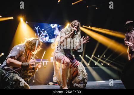 Zurich, Suisse. 28th, octobre 2022. Le groupe suédois Rednex joue un concert en direct lors de la Die Mega 90s Party à Hallenstadion à Zurich. (Crédit photo: Gonzales photo - Tilman Jentzsch). Banque D'Images