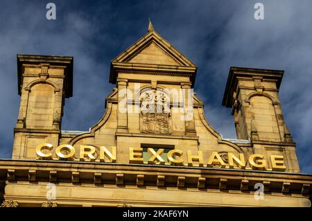 Manchester Corn Exchange. Exchange Square, Manchester. Banque D'Images