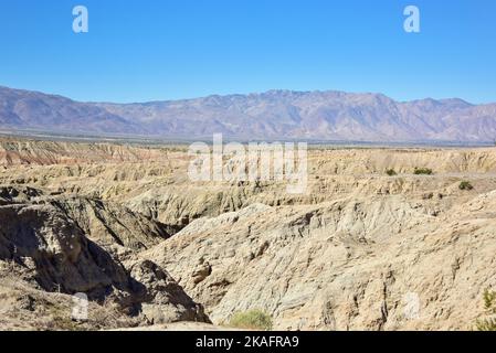 Paysage désertique à Borrego Springs, Californie Banque D'Images