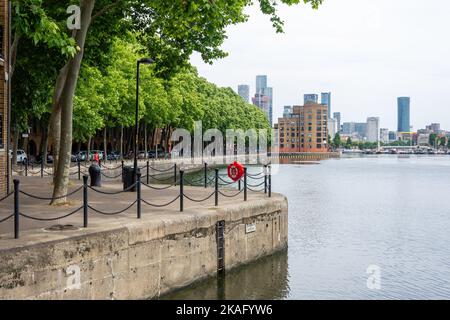 Groenland Dock, Rotherhithe, le quartier de Londres de Southwark, Grand Londres, Angleterre, Royaume-Uni Banque D'Images