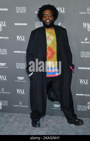 Questlove assiste au WSJ. Prix de l'innovateur du magazine 2022 au Musée d'art moderne de 02 novembre 2022 à New York. Banque D'Images