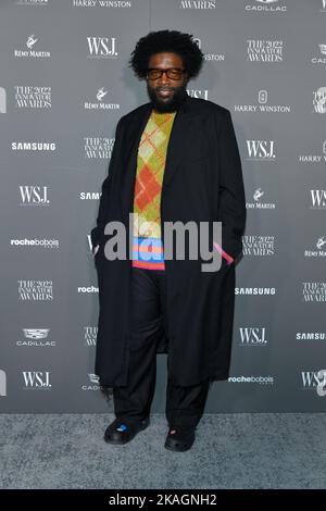Questlove assiste au WSJ. Prix de l'innovateur du magazine 2022 au Musée d'art moderne de 02 novembre 2022 à New York. Banque D'Images