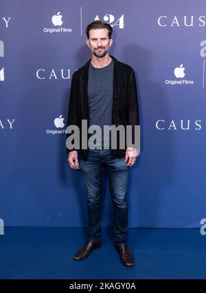 New York, États-Unis. 02nd novembre 2022. Frederick Weller assiste à la projection spéciale de «Causeway» par Apple Original films et A24 au Metrograph (photo de Lev Radin/Pacific Press) Credit: Pacific Press Media production Corp./Alay Live News Banque D'Images