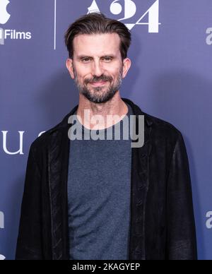 2 novembre 2022, New York, New York, États-Unis: Frederick Weller participe à la projection spéciale de â€œCausewayâ€ par Apple Original films et A24 au Metrograph (Credit image: © Lev Radin/Pacific Press via ZUMA Press Wire) Banque D'Images