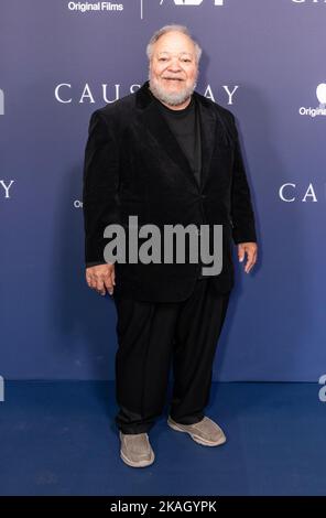 2 novembre 2022, New York, New York, États-Unis: Stephen McKinley participe à la projection spéciale de â€œCausewayâ€ par Apple Original films et A24 au Metrograph (Credit image: © Lev Radin/Pacific Press via ZUMA Press Wire) Banque D'Images