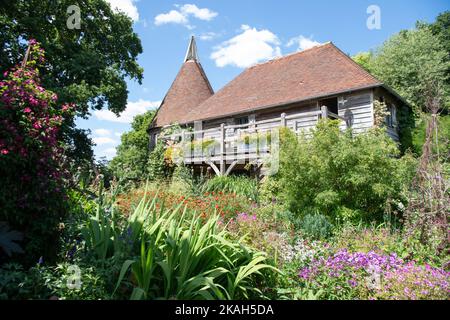 Perch Hill jour d'ouverture - le jardin de coupe de Sarah Raven Banque D'Images