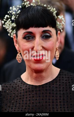 Rossy de Palma assiste à la première « affectueuse » lors du Festival annuel du film de Cannes 69th au Palais des Festivals de 16 mai 2016 à Cannes, France. (Photo par ISA Saiz/NurPhoto) *** Veuillez utiliser le crédit du champ de crédit *** Banque D'Images