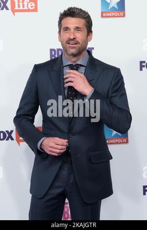 Patrick Dempsey assiste à la première de 'Bridget Jones Baby' au cinéma Kinepolis à Madrid le 10 septembre 2016 (photo de Gabriel Maseda/NurPhoto) *** Veuillez utiliser le crédit du champ de crédit *** Banque D'Images