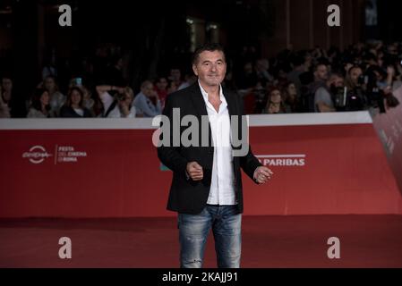 Teo Mammuccari assiste à un photocall pour 'Powidoki - après-image' pendant le Festival du film de Rome 11th à l'Auditorium Parco Della Musica on 14 octobre 2016 à Rome, Italie. (Photo de Massimo Valicchia/NurPhoto) *** Veuillez utiliser le crédit du champ de crédit *** Banque D'Images