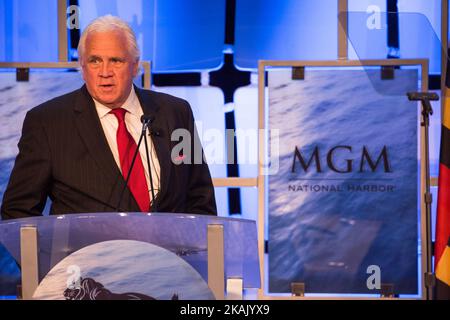 THOMAS V. MIKE MILLER, Jr., Président du Sénat, prend la parole lors d'une conférence de presse, dans le port national de MGM, à Washington, D.C., jeudi, 8 décembre 2016 (photo de Cheriss May/NurPhoto) *** Veuillez utiliser le crédit du champ de crédit *** Banque D'Images