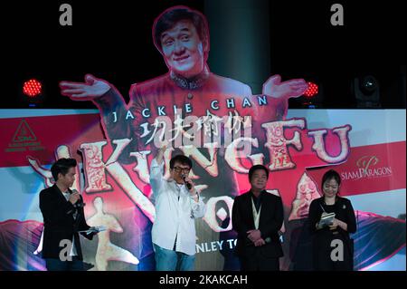 L'acteur et réalisateur de Hong, Jackie Chan, au lancement du film KUNG FU YOGA à Bangkok, Thaïlande, sur 22 janvier 2017. (Photo par Anusak Laowilas/NurPhoto) *** Veuillez utiliser le crédit du champ de crédit *** Banque D'Images