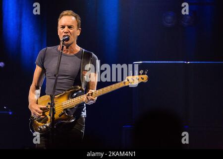 Sting se produit au MGM National Harbour, le dimanche, 12 mars, à Oxon Hill. (Photo de Cheriss May/NurPhoto) *** Veuillez utiliser le crédit du champ de crédit *** Banque D'Images