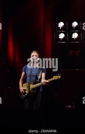 Sting se produit au MGM National Harbour, le dimanche, 12 mars, à Oxon Hill. (Photo de Cheriss May/NurPhoto) *** Veuillez utiliser le crédit du champ de crédit *** Banque D'Images