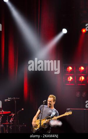 Sting se produit au MGM National Harbour, le dimanche, 12 mars, à Oxon Hill. (Photo de Cheriss May/NurPhoto) *** Veuillez utiliser le crédit du champ de crédit *** Banque D'Images