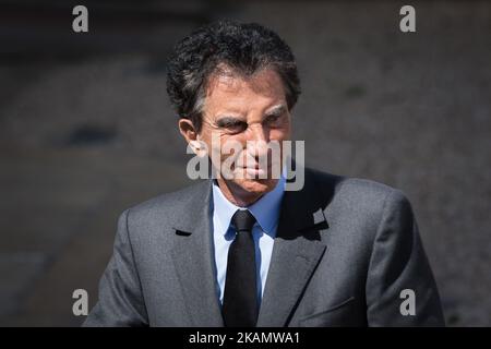 Ancien ministre de la Culture, M. Jack Lang, à Paris, en France, à propos de 2 mai 2017. (Photo de Julien Mattia/NurPhoto) *** Veuillez utiliser le crédit du champ de crédit *** Banque D'Images