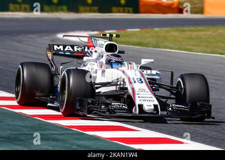 Promenade, écurie Williams Martini Racing pendant la Formule 1 GP d'Espagne 2017 célébrée au circuit Barcelona Catalunuya le 12th mai 2017 à Barcelone, Espagne. (Crédit: Urbanandsport / NurPhoto) -- (photo par Urbanandsport/NurPhoto) *** Veuillez utiliser le crédit du champ de crédit *** Banque D'Images