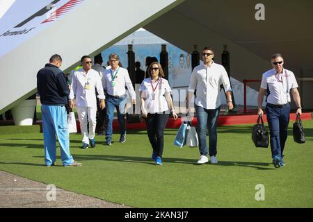 Claire Williams lors de la Formule 1 GP d'Espagne 2017 célébrée au circuit Barcelona Catalunuya le 14th mai 2017 à Barcelone, Espagne. (Photo par Urbanandsport/NurPhoto) *** Veuillez utiliser le crédit du champ de crédit *** Banque D'Images