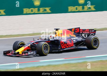 Daniel Ricciardo d'Australie à la conduite du (3) Red Bull Racing Red Bull-TAG Heuer RB13 TAG Heuer sur la piste pendant le Grand Prix de Formule 1 espagnol au circuit de Catalunya sur 14 mai 2017 à Montmelo, Espagne. (Photo par Urbanandsport/NurPhoto) *** Veuillez utiliser le crédit du champ de crédit *** Banque D'Images