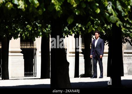 Tom croisière sur le set Mission impossible 6 à Paris, France, sur 16 mai 2017. (Photo de Mehdi Taamallah/NurPhoto) *** Veuillez utiliser le crédit du champ de crédit *** Banque D'Images